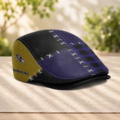 Baltimore Ravens NFL Jeff Cap, Flat Cap M75