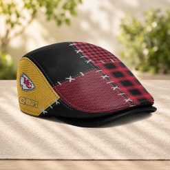 Kansas City Chiefs NFL Jeff Cap, Flat Cap M75