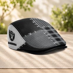Las Vegas Raiders NFL Jeff Cap, Flat Cap M75