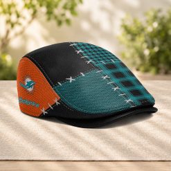 Miami Dolphins NFL Jeff Cap, Flat Cap M75