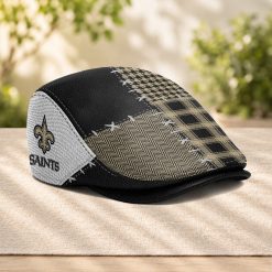New Orleans Saints NFL Jeff Cap, Flat Cap M75