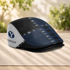 BYU Cougars NCAA Jeff Cap, Flat Cap M75