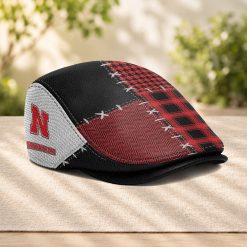 Nebraska Cornhuskers NCAA Jeff Cap, Flat Cap M75