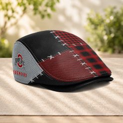 Ohio State Buckeyes NCAA Jeff Cap, Flat Cap M75