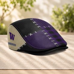 Washington Huskies NCAA2 Jeff Cap, Flat Cap M75