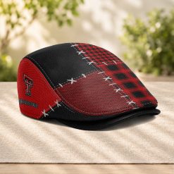Texas Tech Red Raiders NCAA3 Jeff Cap, Flat Cap M75