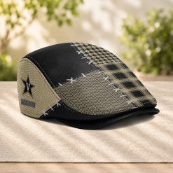 Vanderbilt Commodores NCAA3 Jeff Cap, Flat Cap M75
