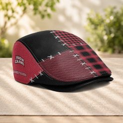 Louisiana Ragin Cajuns NCAA4 Jeff Cap, Flat Cap M75