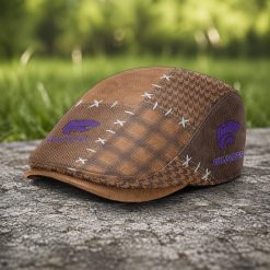 Kansas State Wildcats NCAA Jeff Cap, Flat Cap M92