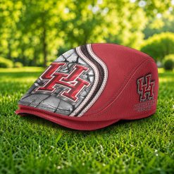 Houston Cougars NCAA3 Jeff Cap, Flat Cap M97