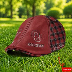 Oklahoma Sooners NCAA Ivy Cap, Flat Cap M19