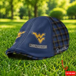 West Virginia Mountaineers NCAA2 Ivy Cap, Flat Cap M19