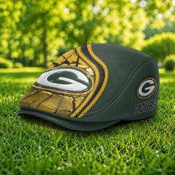 Green Bay Packers NFL Jeff Cap, Flat Cap M97