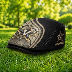 Vanderbilt Commodores NCAA3 Jeff Cap, Flat Cap M97