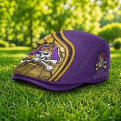East Carolina Pirates NCAA4 Jeff Cap, Flat Cap M97