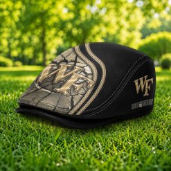 Wake Forest Demon Deacons NCAA4 Jeff Cap, Flat Cap M97