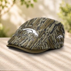 Denver Broncos NFL Camo Jeff Cap, Flat Cap M98