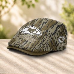 Kansas City Chiefs NFL Camo Jeff Cap, Flat Cap M98