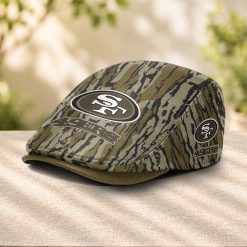 San Francisco 49ers NFL Camo Jeff Cap, Flat Cap M98