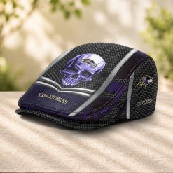 Baltimore Ravens NFL Jeff Cap, Flat Cap M91