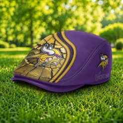 Minnesota Vikings NFL Jeff Cap, Flat Cap M97