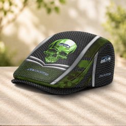 Seattle Seahawks NFL Jeff Cap, Flat Cap M91