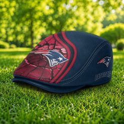New England Patriots NFL Jeff Cap, Flat Cap M97