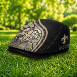 New Orleans Saints NFL Jeff Cap, Flat Cap M97