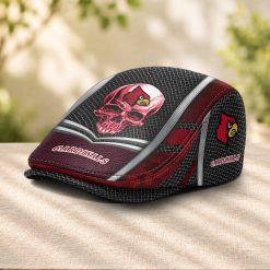 Louisville Cardinals NCAA Jeff Cap, Flat Cap M91