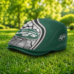 New York Jets NFL Jeff Cap, Flat Cap M97