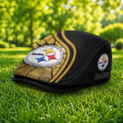 Pittsburgh Steelers NFL Jeff Cap, Flat Cap M97