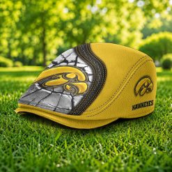 Iowa Hawkeyes NCAA Jeff Cap, Flat Cap M97