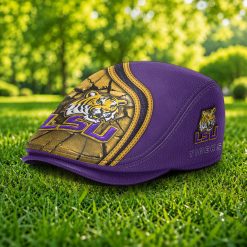 LSU Tigers NCAA Jeff Cap, Flat Cap M97