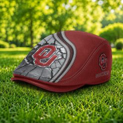 Oklahoma Sooners NCAA Jeff Cap, Flat Cap M97
