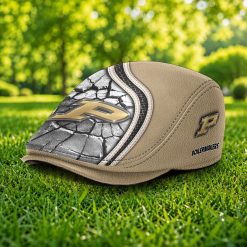 Purdue Boilermakers NCAA Jeff Cap, Flat Cap M97