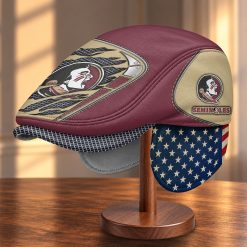 Florida State Seminoles NCAA Flat Cap with Foldable Ear Flaps M99