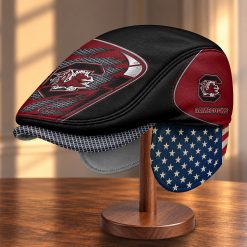 South Carolina Gamecocks NCAA Flat Cap with Foldable Ear Flaps M99