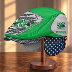 Marshall Thundering Herd NCAA2 Flat Cap with Foldable Ear Flaps M99