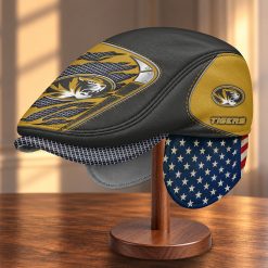 Missouri Tigers NCAA2 Flat Cap with Foldable Ear Flaps M99