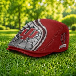 Indiana Hoosiers NCAA2 Jeff Cap, Flat Cap M97