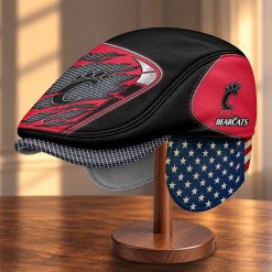 Cincinnati Bearcats NCAA3 Flat Cap with Foldable Ear Flaps M99