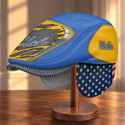 UCLA Bruins NCAA3 Flat Cap with Foldable Ear Flaps M99