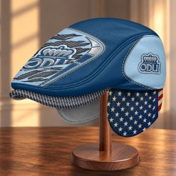 Old Dominion Monarchs NCAA4 Flat Cap with Foldable Ear Flaps M99