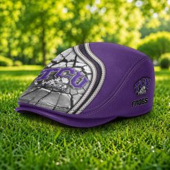 TCU Horned Frogs NCAA2 Jeff Cap, Flat Cap M97