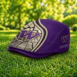 Washington Huskies NCAA2 Jeff Cap, Flat Cap M97