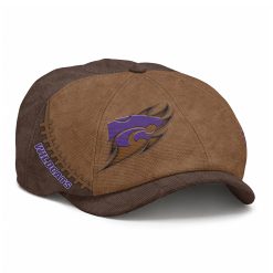 Kansas State Wildcats NCAA Newsboy Cap, Bakerboy Cap M08