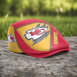 Kansas City Chiefs NFL Jeff Cap, Flat Cap N01