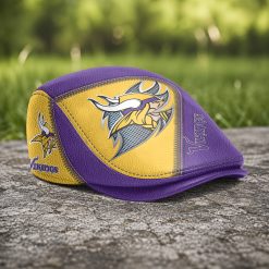 Minnesota Vikings NFL Jeff Cap, Flat Cap N01