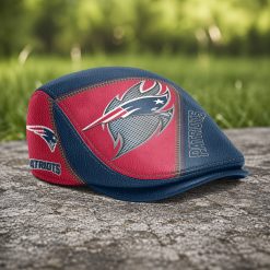 New England Patriots NFL Jeff Cap, Flat Cap N01