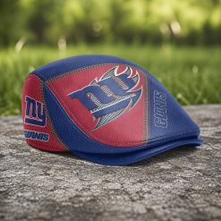 New York Giants NFL Jeff Cap, Flat Cap N01